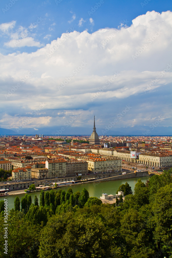 A view of Turin