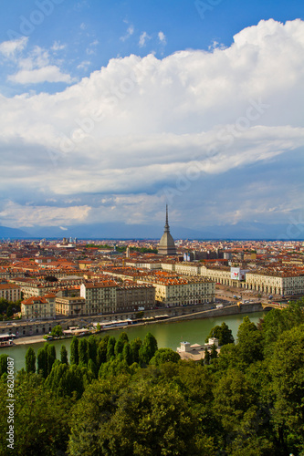 A view of Turin