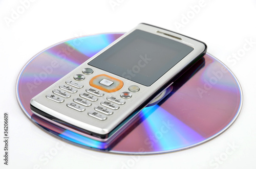 DVD and mobile phone
