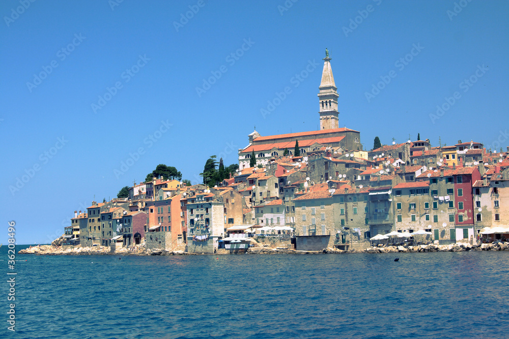 The Old Town of Rovinj, Croatia The Old Town of Rovinj, Croatia