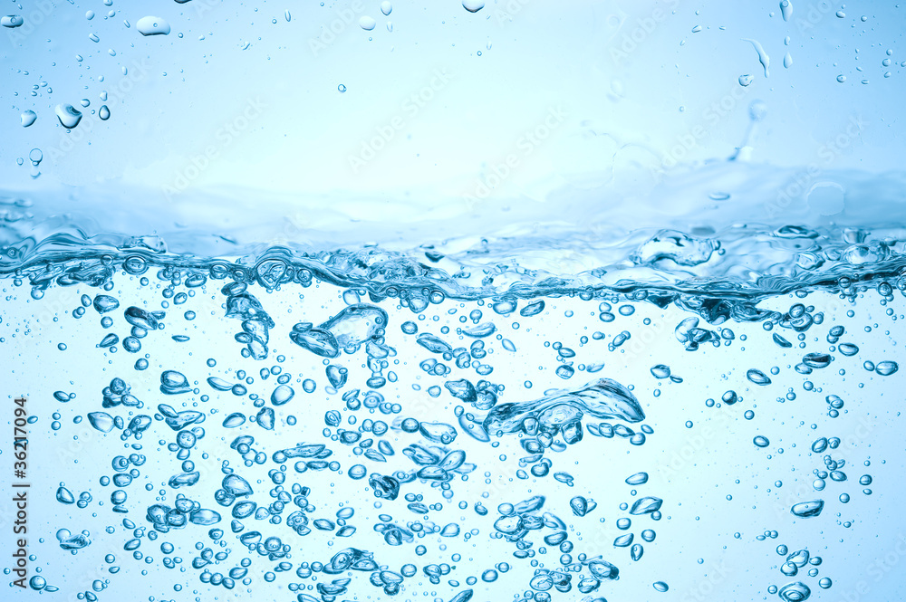 Water bubbles Water bubbles
