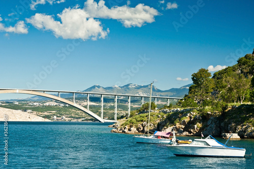 the bridge on island Krk photo