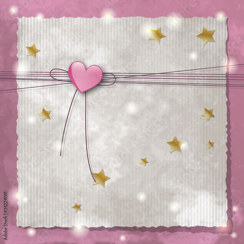 Biglietto romantico - Romantic greeting card