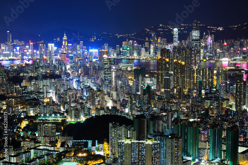 Hong Kong downtown