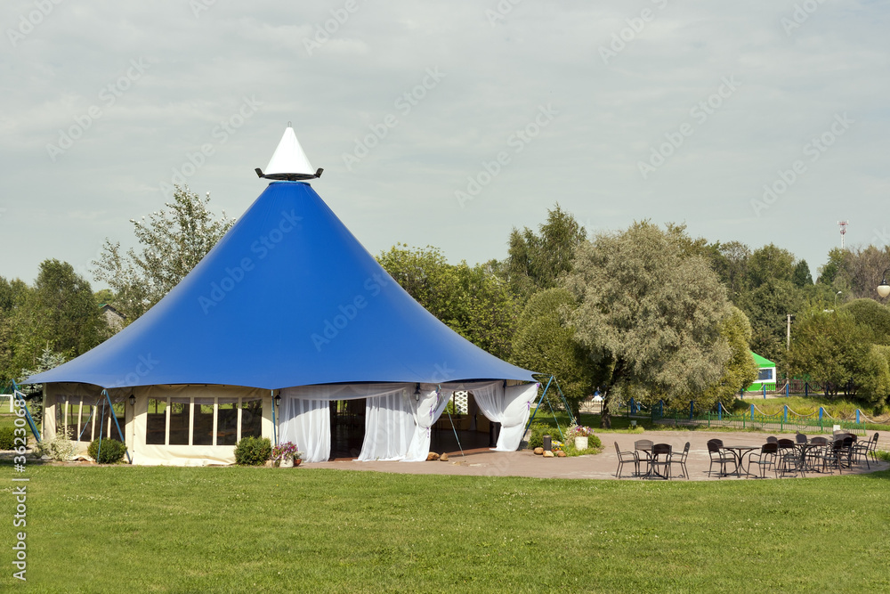 Large tent for celebrations