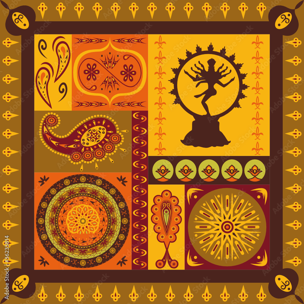 Obraz premium Indian ornament