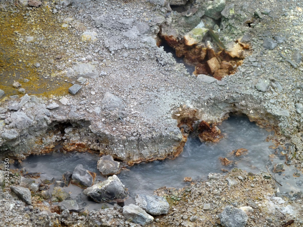 Fototapeta premium hot spring detail