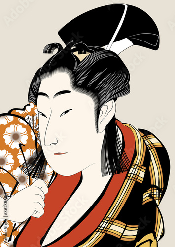 浮世絵　役者大首絵04