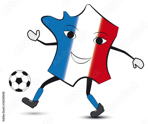 Mademoiselle France-foot
