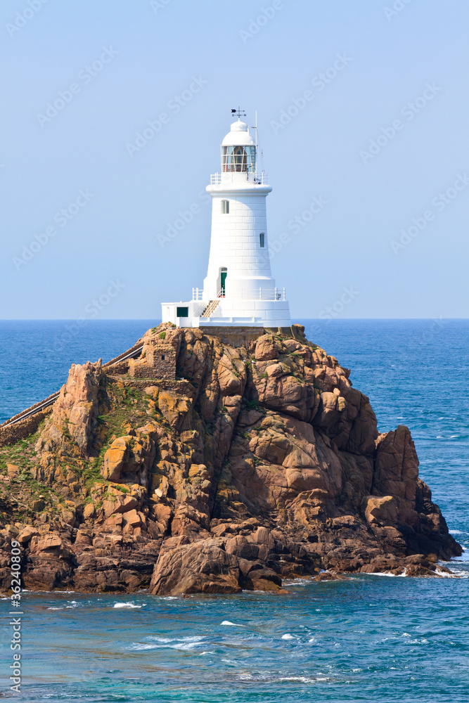 Corbiere Lighthouse, Jersey, The Channel Islands