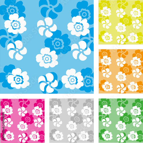 Blume, floral, Vektor, Hintergrund