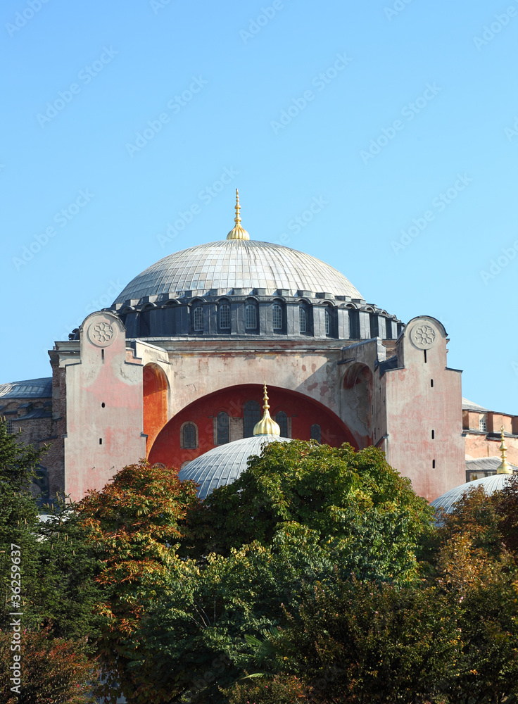 The Hagia Sofia, Istanbul - Turkey