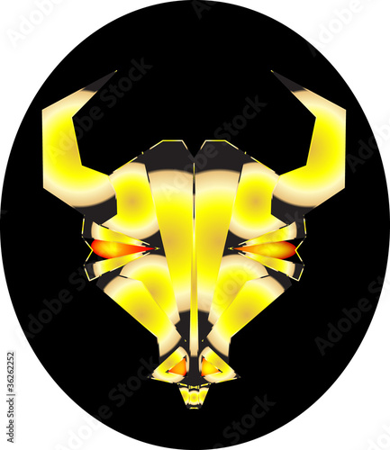 Metallic bull