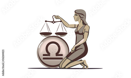 Libra zodiac sign