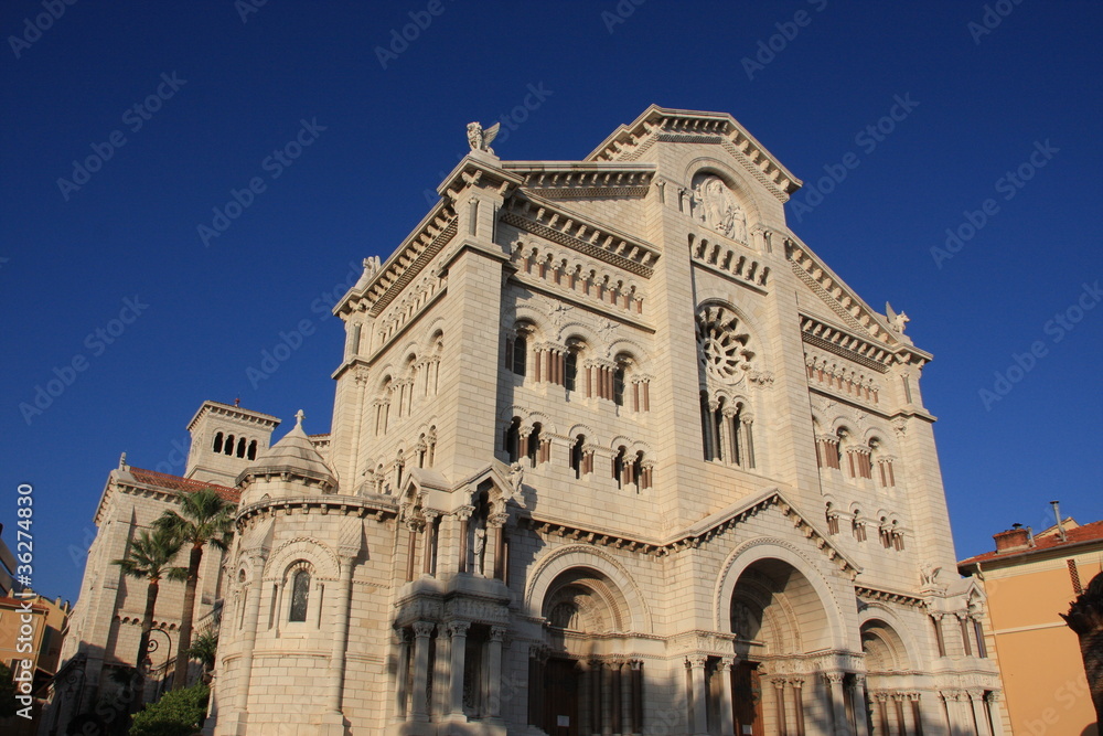 la cathédrale de Monaco