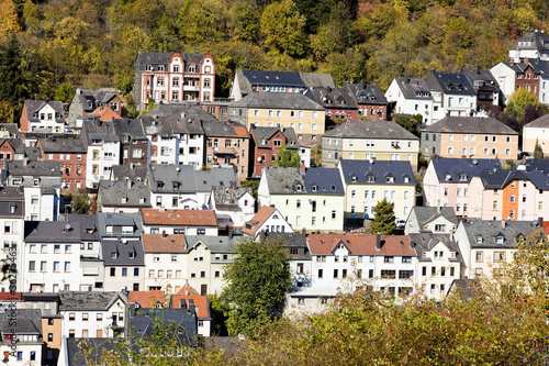 Häuserreihen in Idar-Oberstein