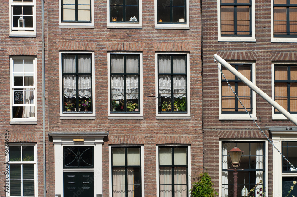facade of houses facade of houses