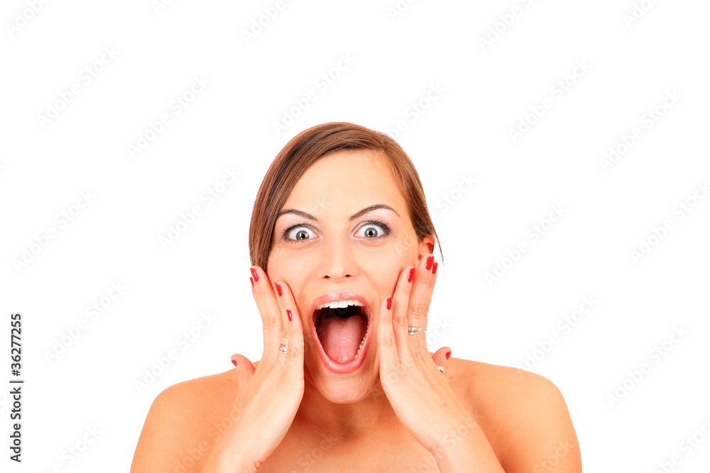 attractive smiling woman portrait attractive smiling woman portrait