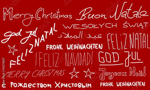 Merry Christmas languages