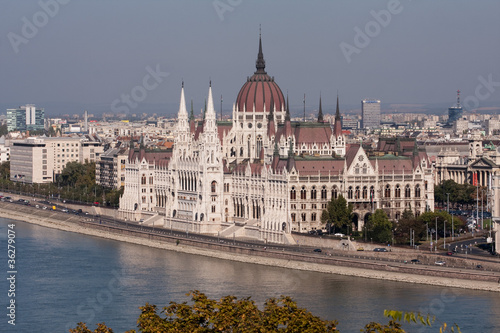 Parliament of Hungary in Budapest