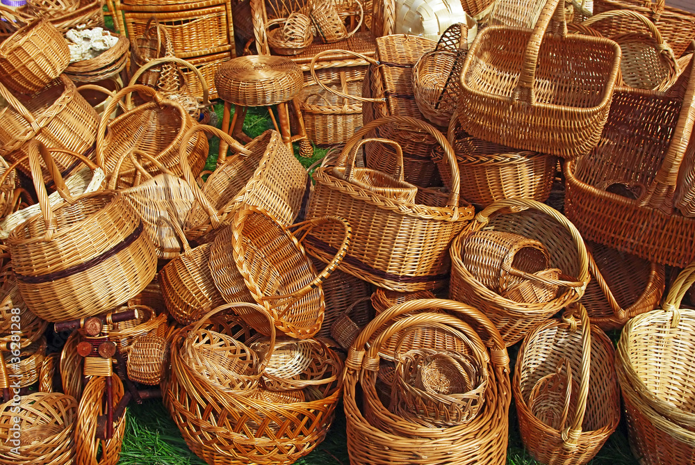 A lot of baskets A lot of baskets