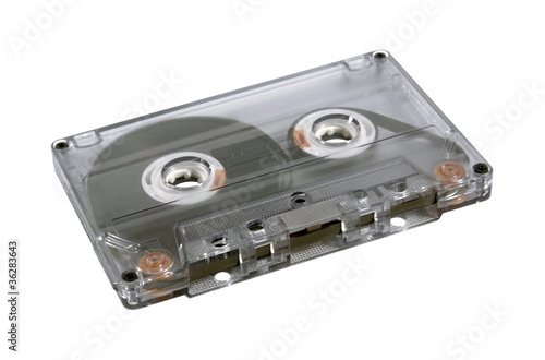 translucent audio tape