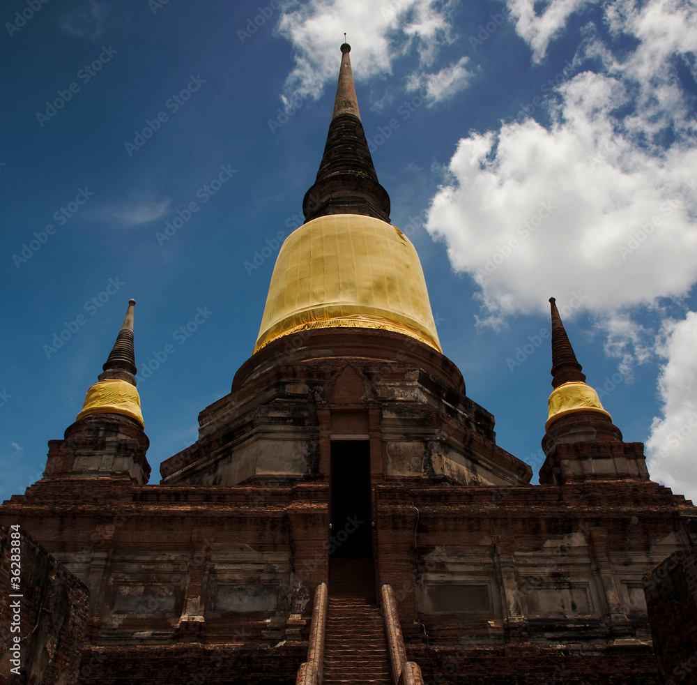 Naklejka premium stupa