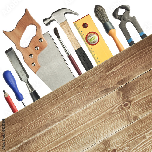 Carpentry background photo