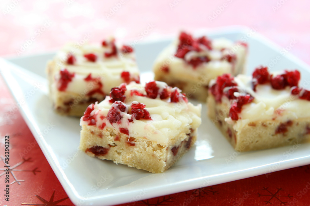 Cranberry Squares Cranberry Squares