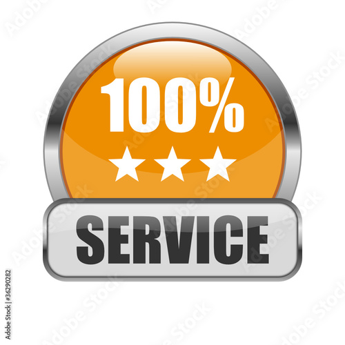 100% Service Button