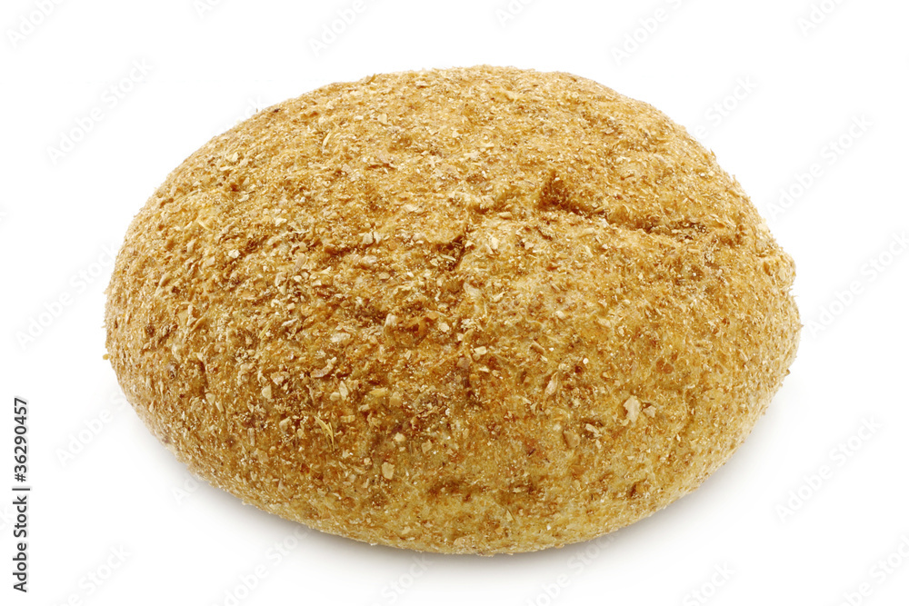 Bread close-up on a white background Bread close-up on a white background