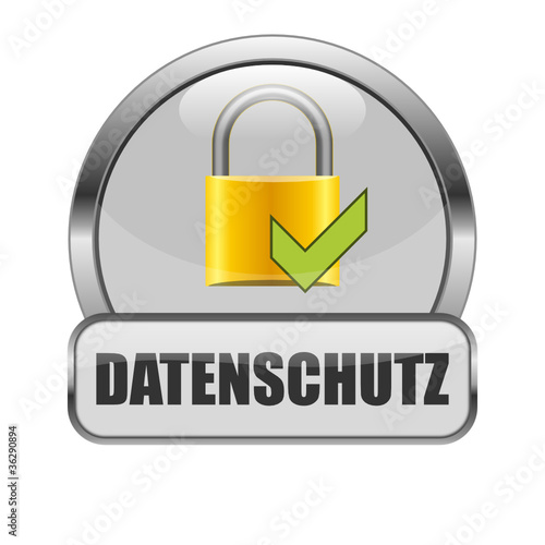 Datenschutz Button