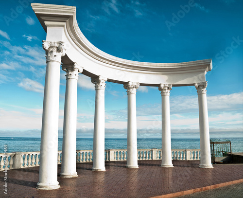 Photography Ancient Greek columns