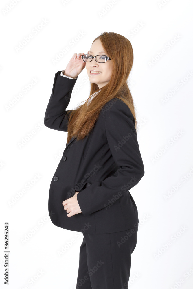 Beautiful business woman