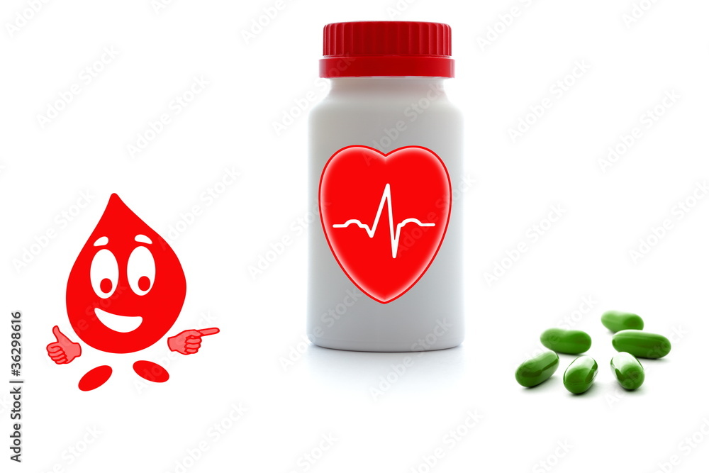 Fototapeta premium Natural medicine and healthy life