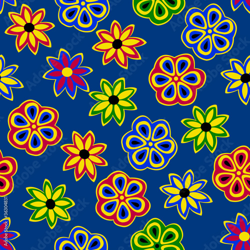Flowers pattern