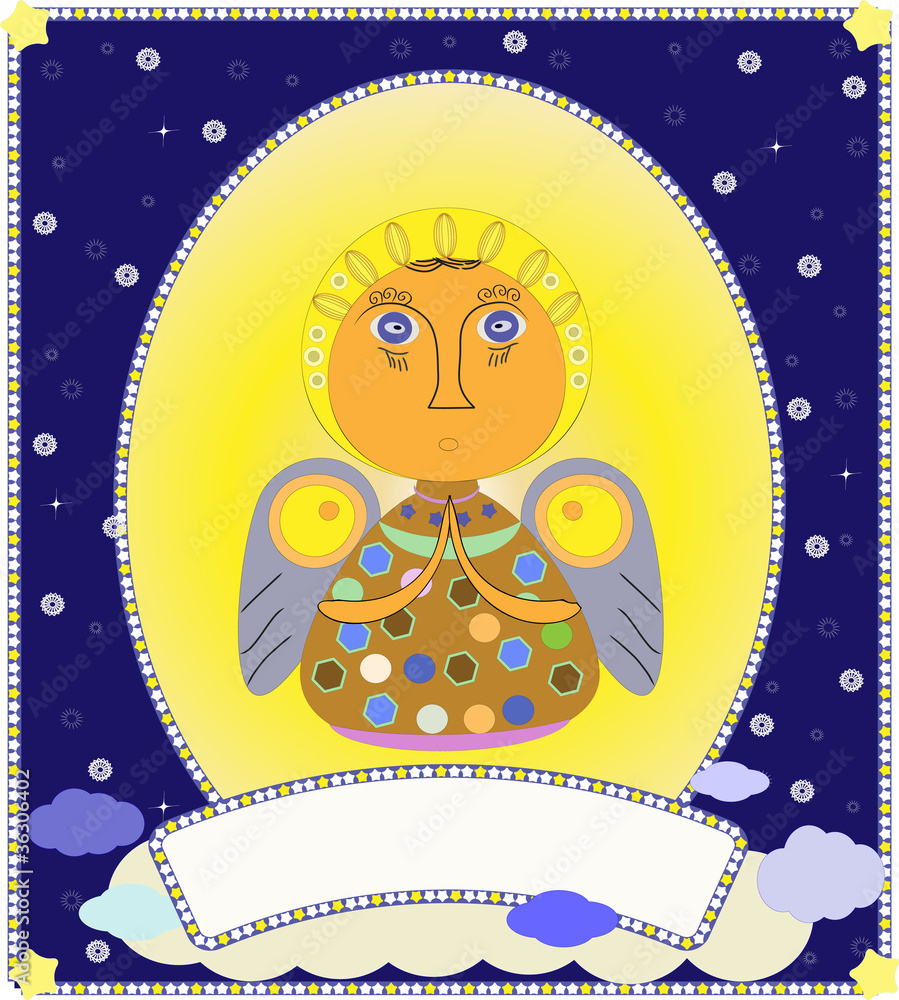 Fototapeta premium Christmas Angel