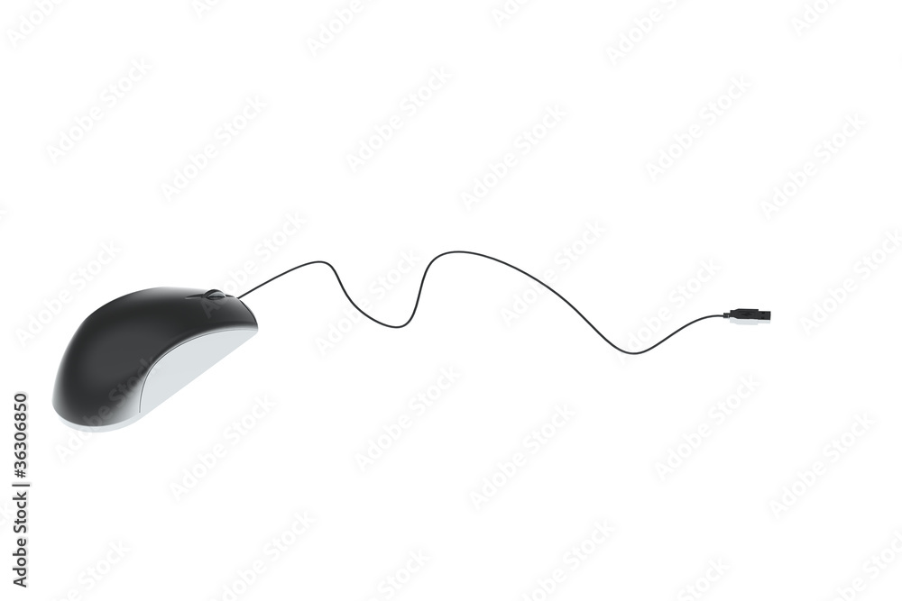 Computer mouse isolated on white Computer mouse isolated on white