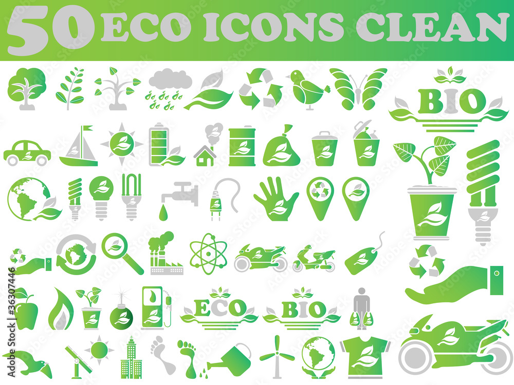 50 ICON PC CLEAN ECOLOGY 50 ICON PC CLEAN ECOLOGY
