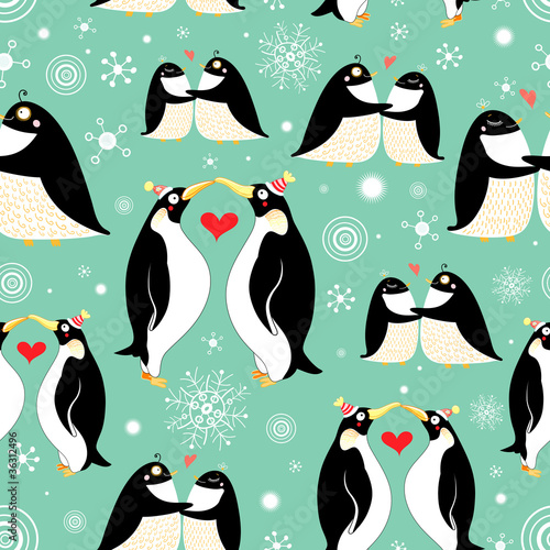 texture of gay penguins