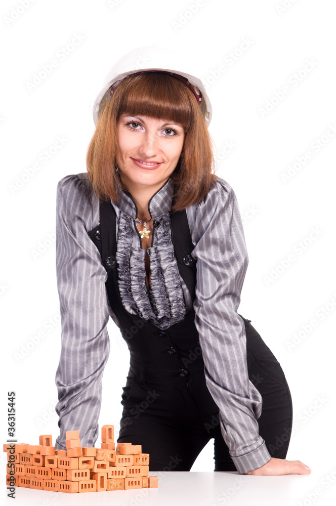 cute female engineer