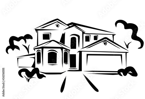 real estate, concept illustration