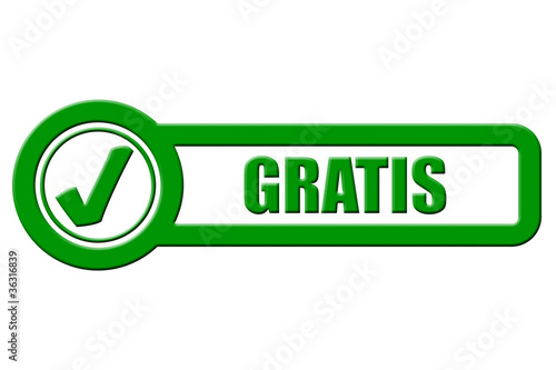 Checkbox grün rel GRATIS