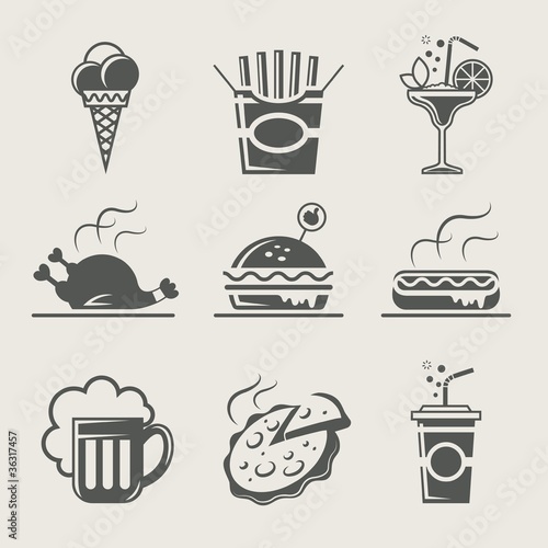 fast food and drink