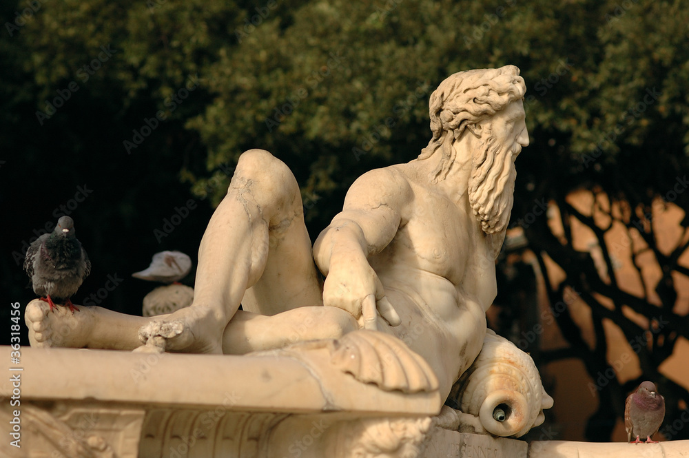 Orion fountain statue, Messina Italy Orion fountain statue, Messina Italy