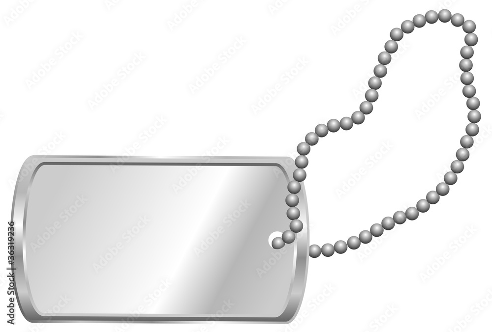 Fototapeta premium Dog Tag