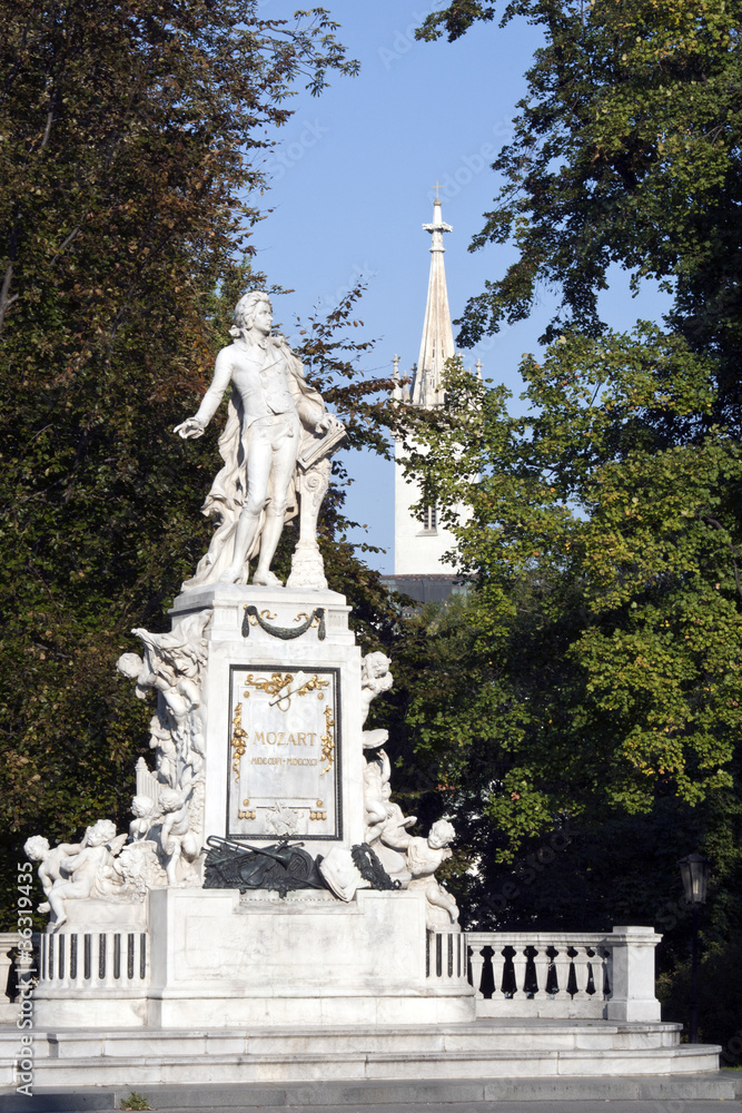 Mozartdenkmal, Wien