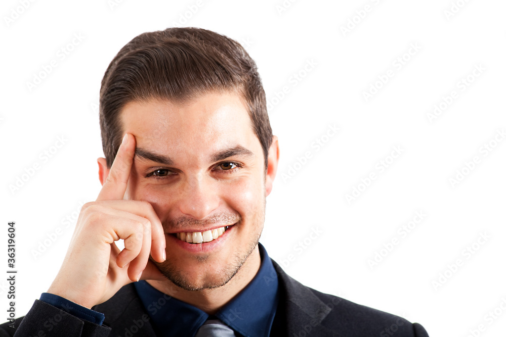 Handsome businessman portrait Handsome businessman portrait