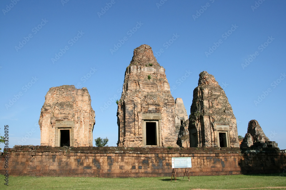 Temple in Angkor Wat cambodia