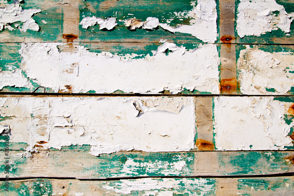 grunge wood painter in white and green grunge wood painter in white and green